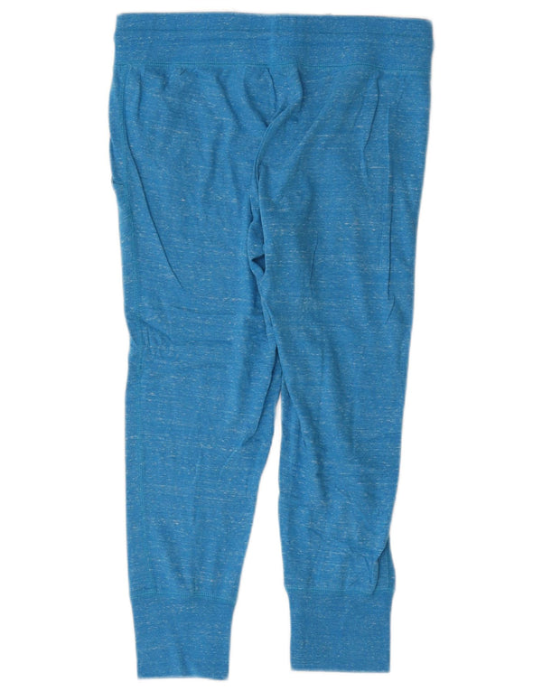 Nike Pantalon de survêtement graphique pour femme UK 10 Small Bleu moucheté