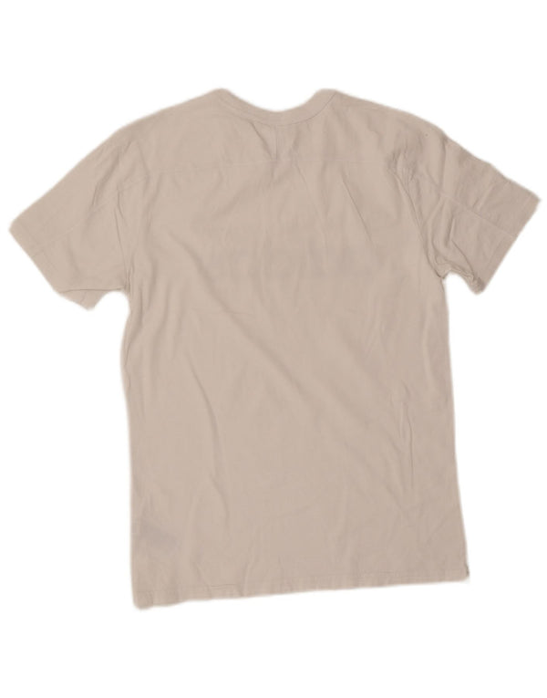 Adidas T-shirt graphique pour hommes, petit haut en coton blanc