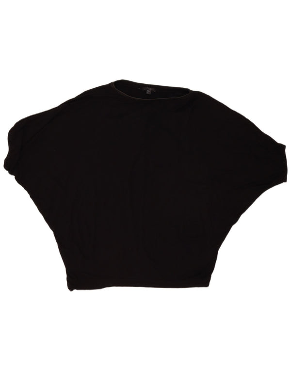 Cos Chemisier surdimensionné pour femme UK 44 Viscose noir moyen