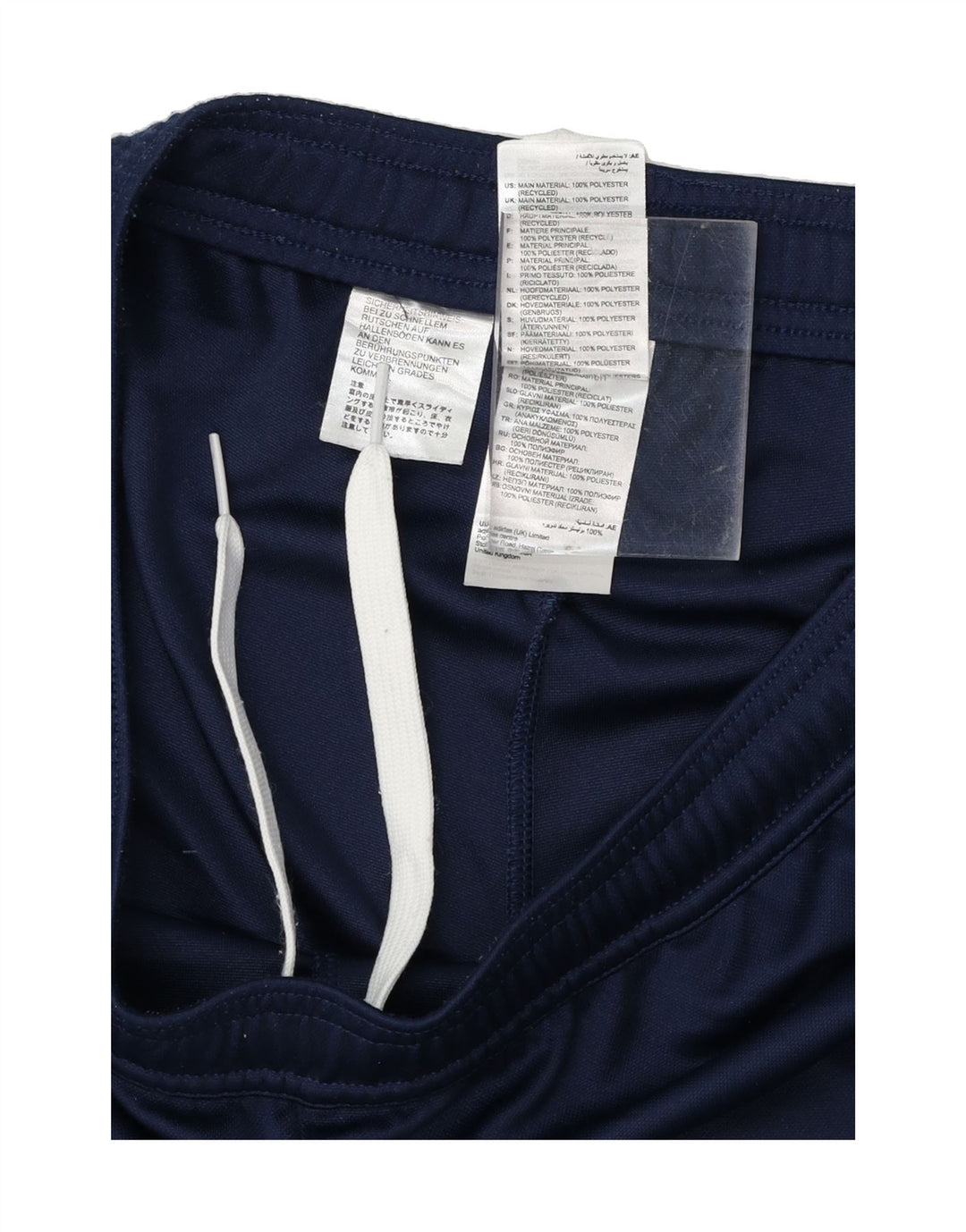 ADIDAS Mens Aeroready Tracksuit Trousers Medium  Navy Blue Polyester Vintage Adidas and Second-Hand Adidas from Messina Hembry 