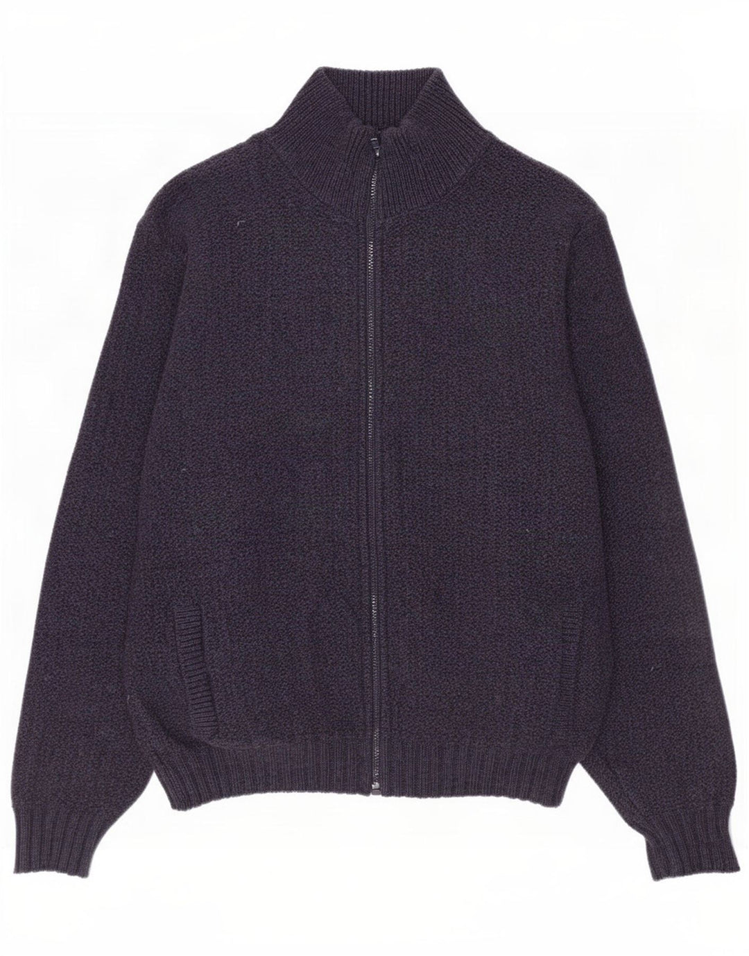 L.L.Bean Cardigan Homme Pull Grande Laine Bleu Marine