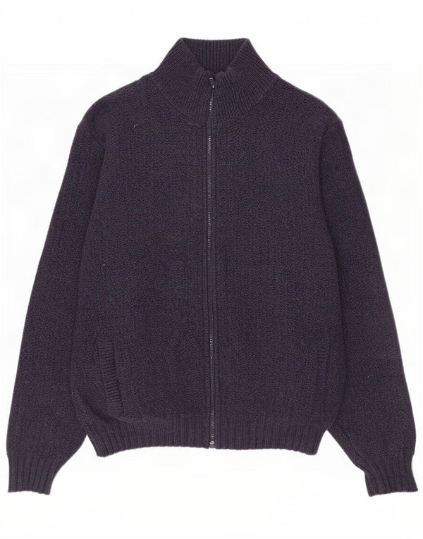 L.L.Bean Cardigan Homme Pull Grande Laine Bleu Marine