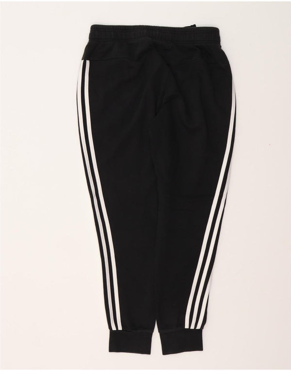 ADIDAS Pantalon de survêtement pour femme Joggers UK 8/10 Small Noir Coton