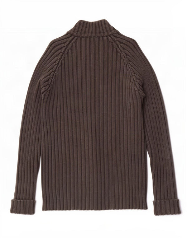 Marlboro Classics Pull Cardigan Homme 2XL Gris Coton