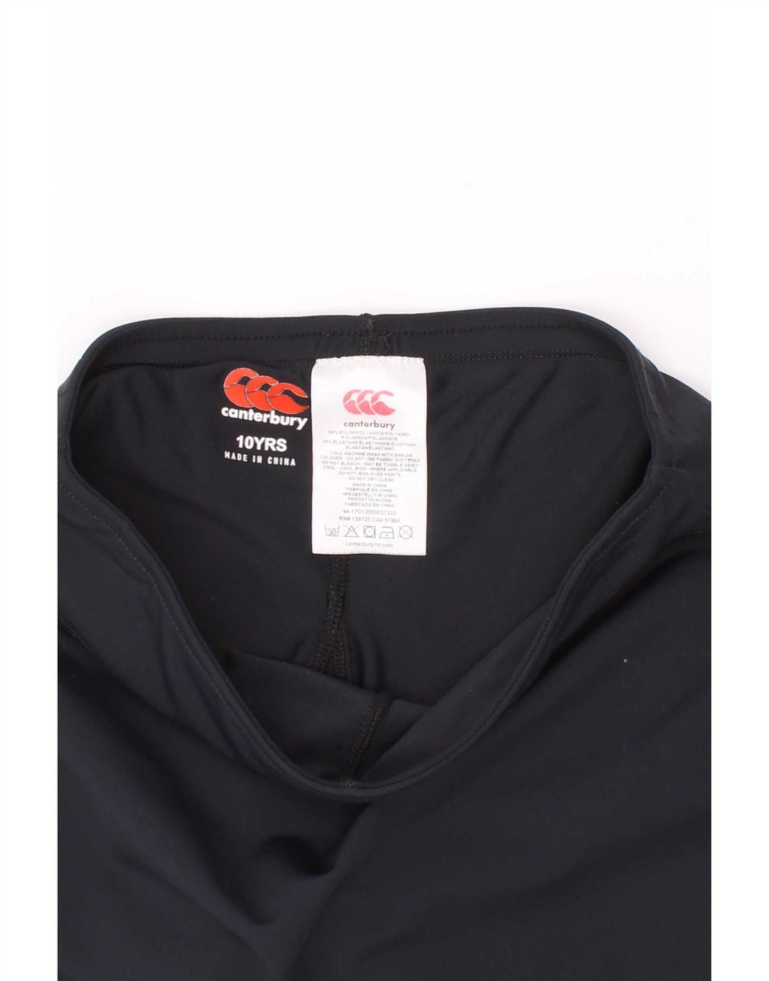 Canterbury Jupe-short Fille 9-10 ans Nylon Noir