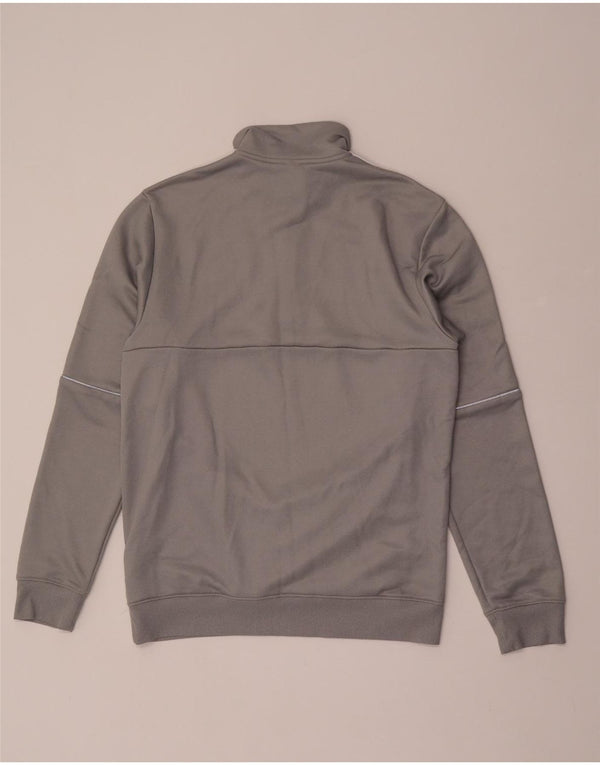 ADIDAS Sweat Aeroready Zip Neck Homme Gris Moyen Polyester