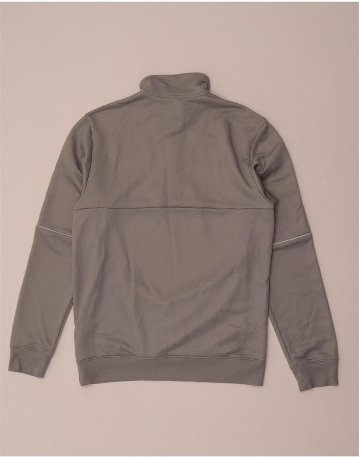 ADIDAS Sweat Aeroready Zip Neck Homme Gris Moyen Polyester