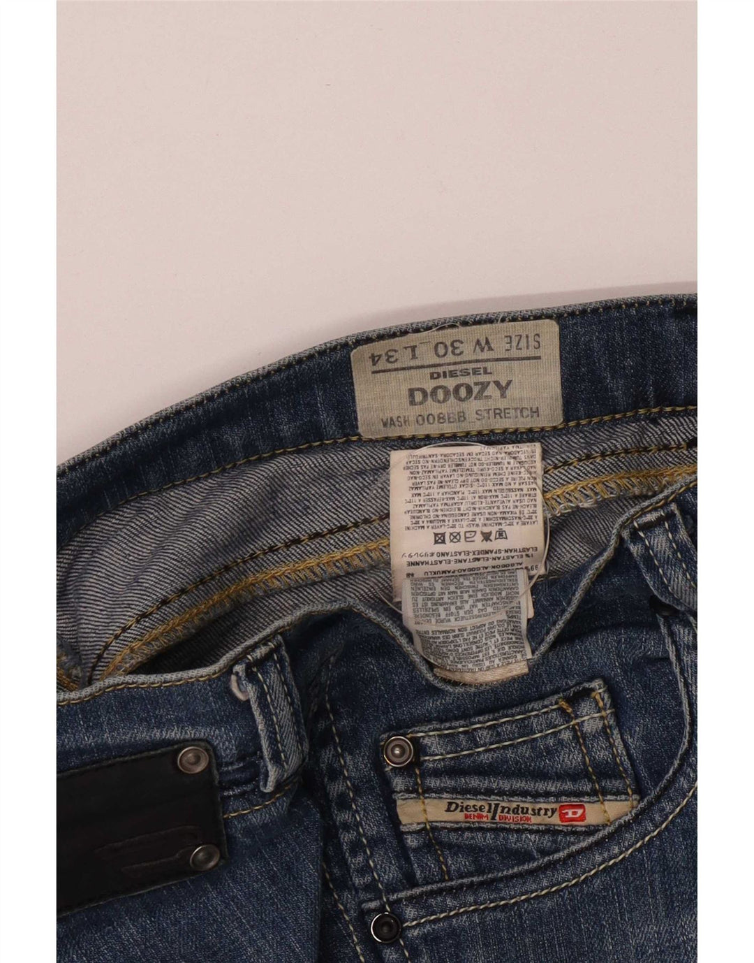 Jean Slim Doozy Femme Diesel W30 L31 Bleu Coton