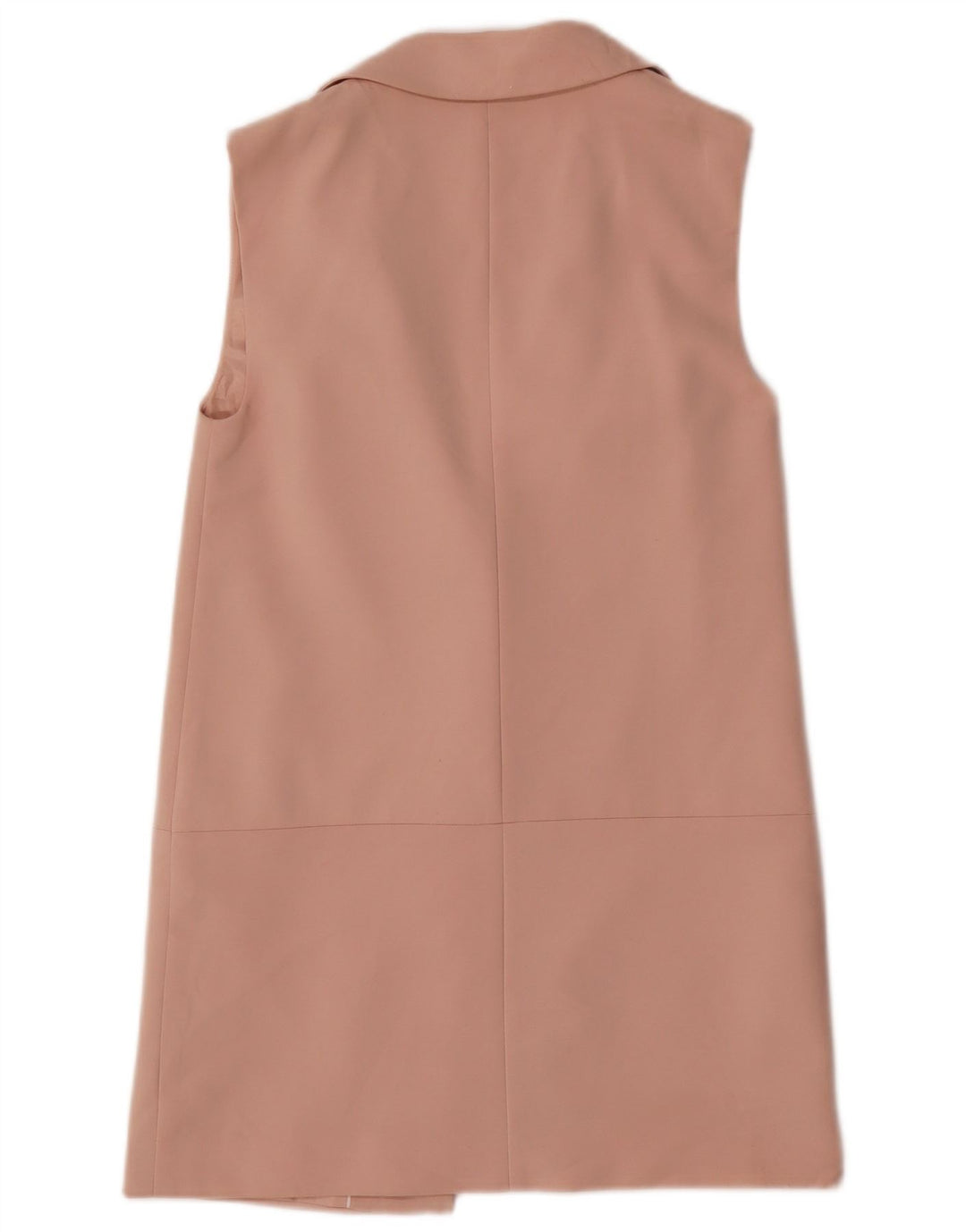 Marks & Spencer Veste blazer longue sans manches pour femme UK 10 Small Rose