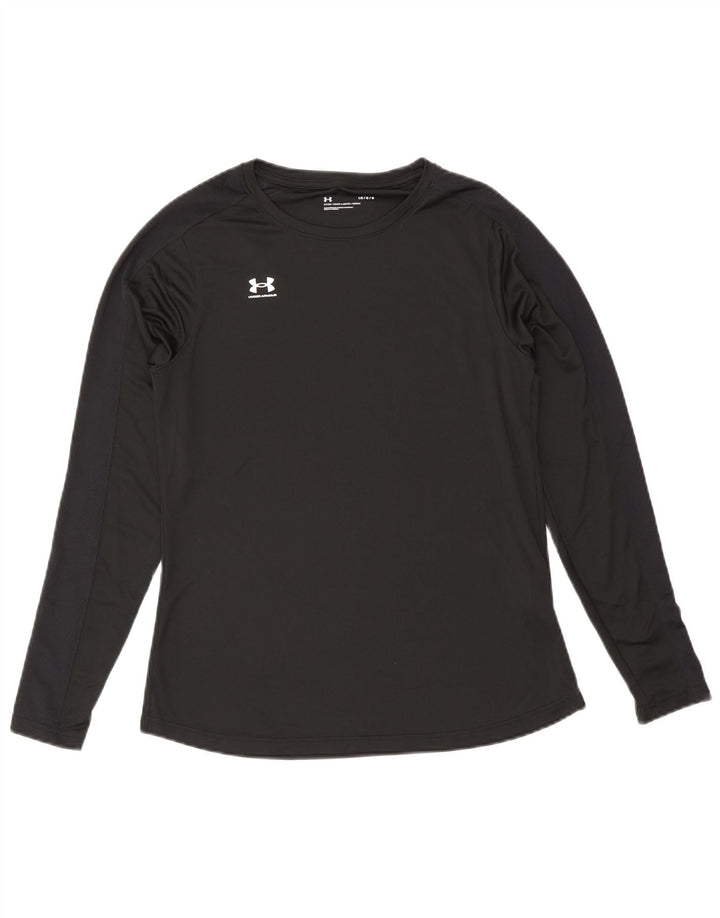 Under Armour Haut à Manches Longues Homme Noir Polyester