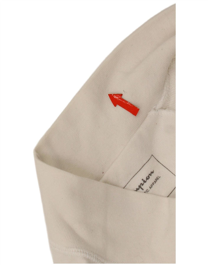 Champion Veste de survêtement pour femme UK 14 Medium Blanc Coton