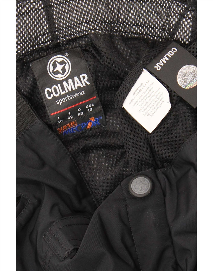 Colmar Pantalon de ski femme US 10 Large W30 L30 Noir Polyamide