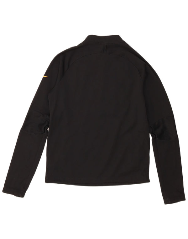 Nike Garçon Therma-Fit Zip Neck Sweatshirt Jumper 13-14 ans XL Noir