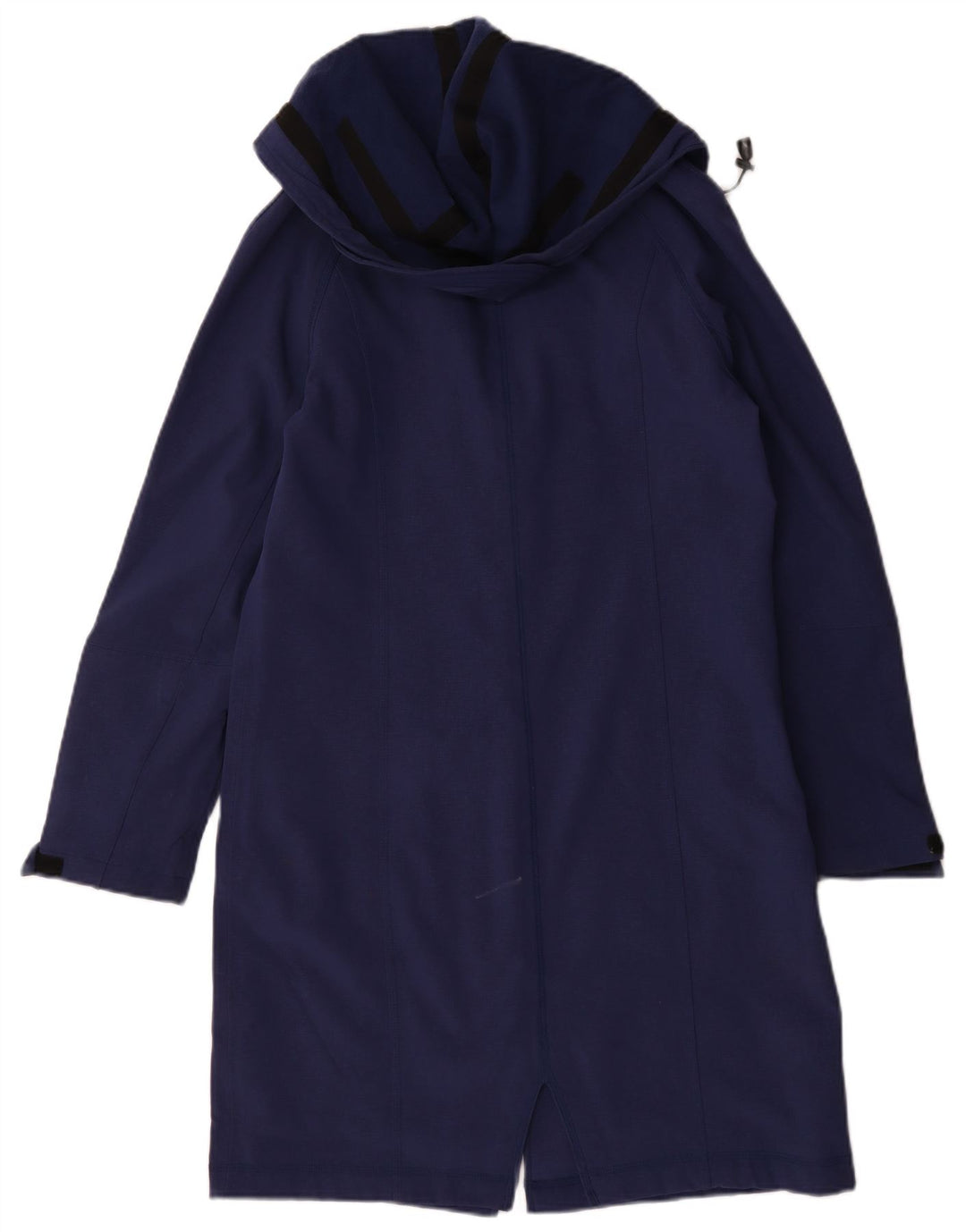 Marks & Spencer Manteau imperméable à capuche pour femme UK 14 Bleu marine moyen