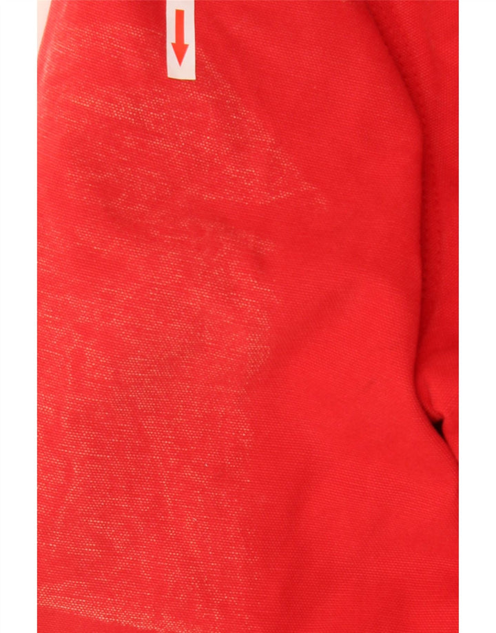 Richlu Manteau rembourré à capuche pour homme UK 40 Grand coton rouge