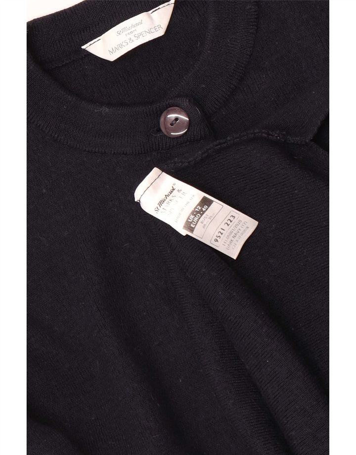 Marks & Spencer Pull cardigan St. Michael pour femme Bleu marine moyen UK 12