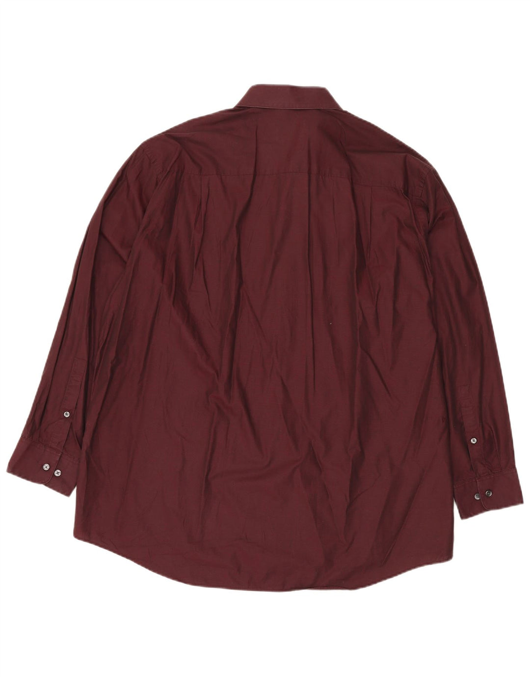 CALVIN KLEIN Chemise coupe régulière pour homme Taille 18 2XL Coton marron