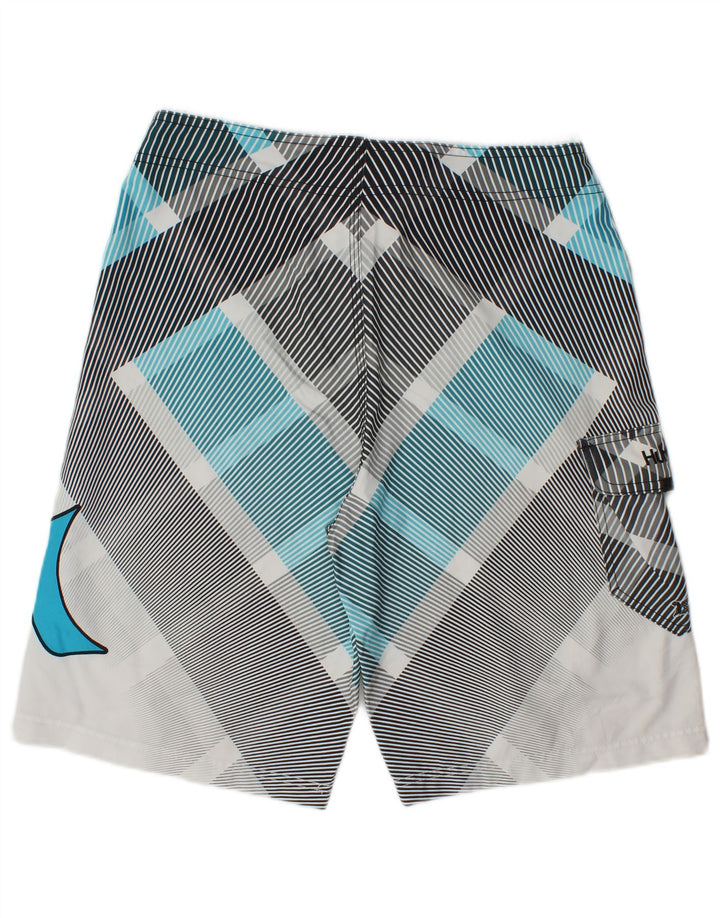 Hurley Short de Bain Graphique Homme Moyen Multicolore Géométrique