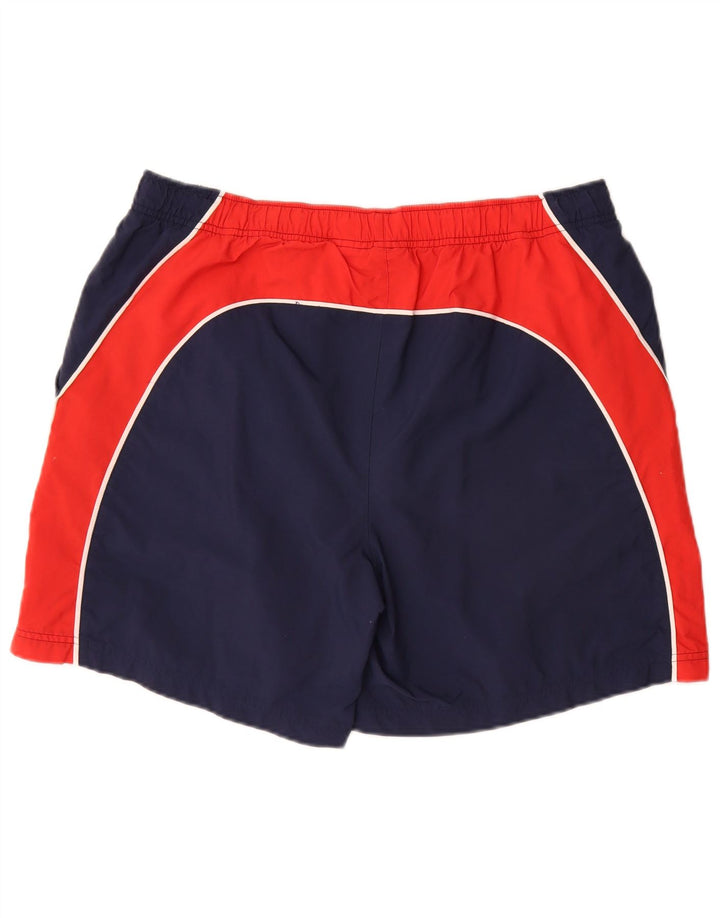 NIKE Short de sport pour homme XL Bleu marine Colourblock