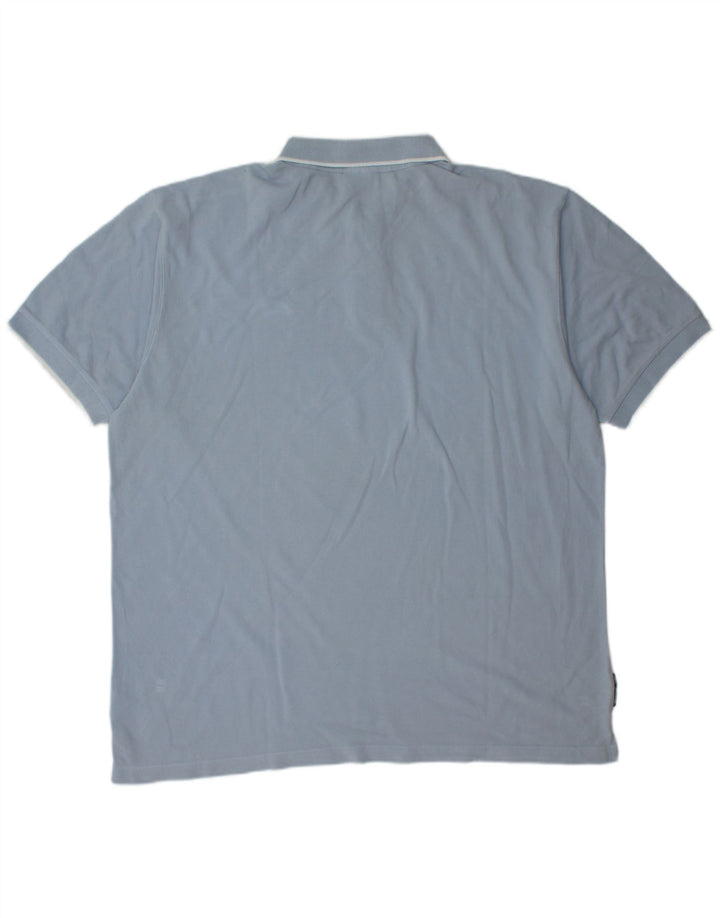 REEBOK Polo Homme XL Bleu Coton