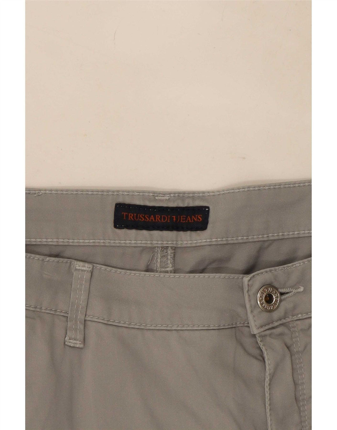 Pantalon Court W34 L24 Gris Femme Trussardi