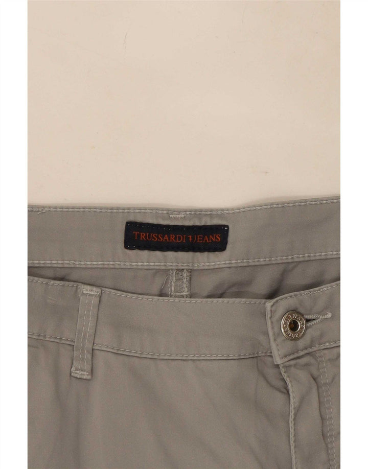 Pantalon Court W34 L24 Gris Femme Trussardi