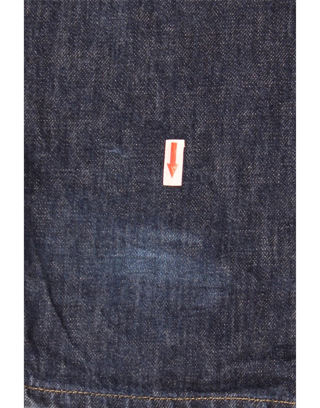 Armani Jeans Droit W33 L36 Bleu Marine Moucheté Homme