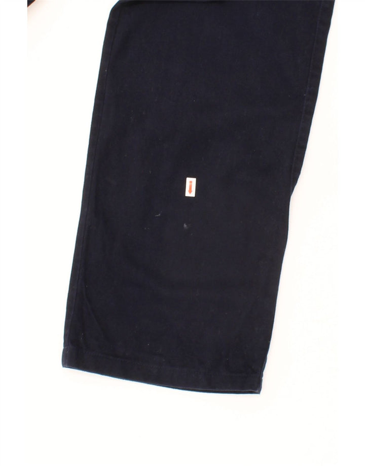 DANIEL HECHTER Womens Chino Trousers EU 40 Medium W32 L31 Navy Blue Cotton Vintage Daniel Hechter and Second-Hand Daniel Hechter from Messina Hembry 