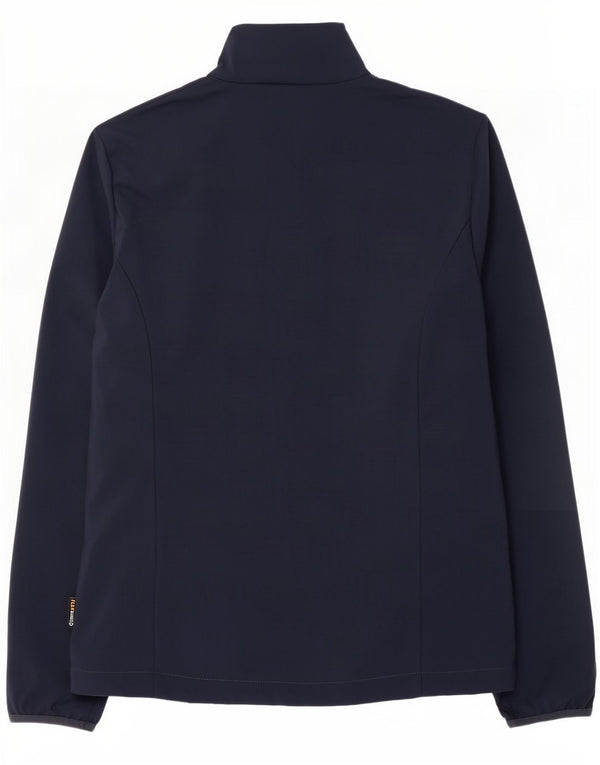Jack Wolfskin Veste de survêtement pour homme UK 36/38 Bleu marine moyen Polyester