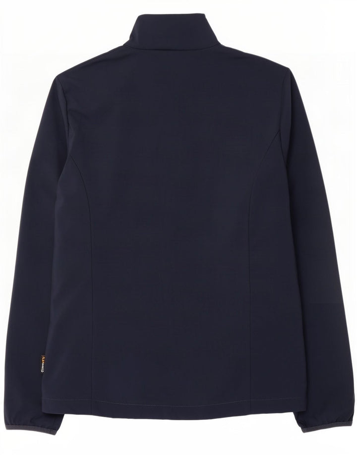 Jack Wolfskin Veste de survêtement pour homme UK 36/38 Bleu marine moyen Polyester