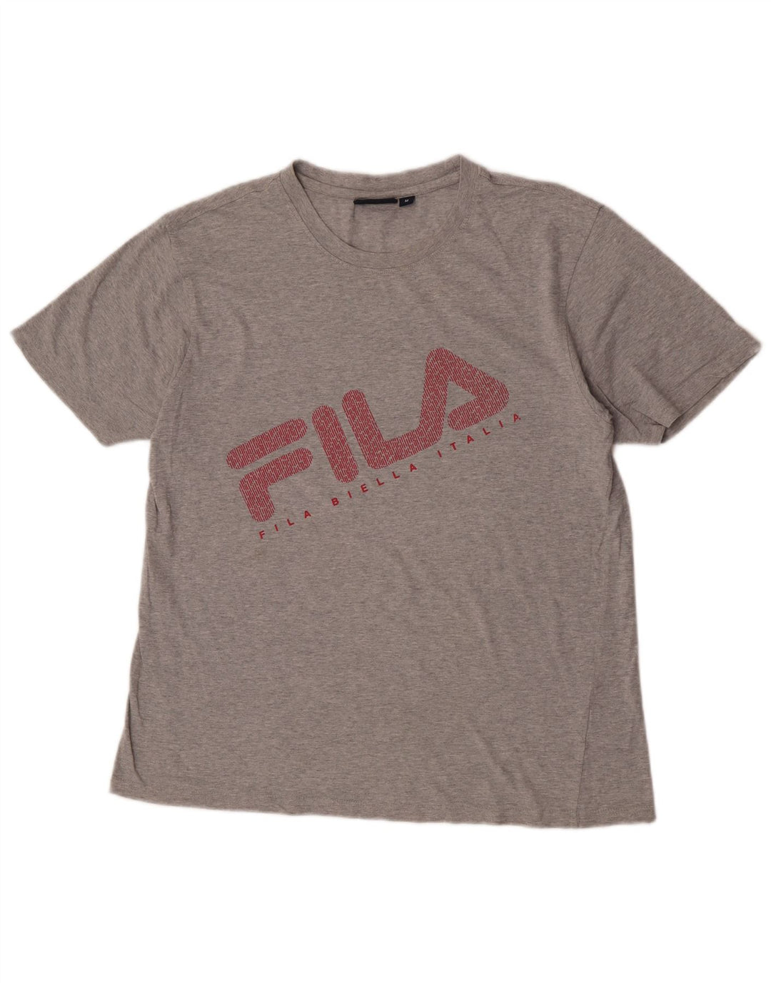 Fila T-Shirt Graphique Homme Gris Moyen