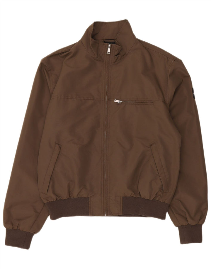CANADIENS Blouson Bomber Homme IT 50 Large Marron Nylon