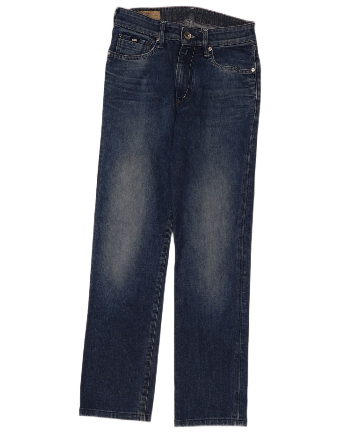 Gas Jean droit femme W29 L30 bleu coton