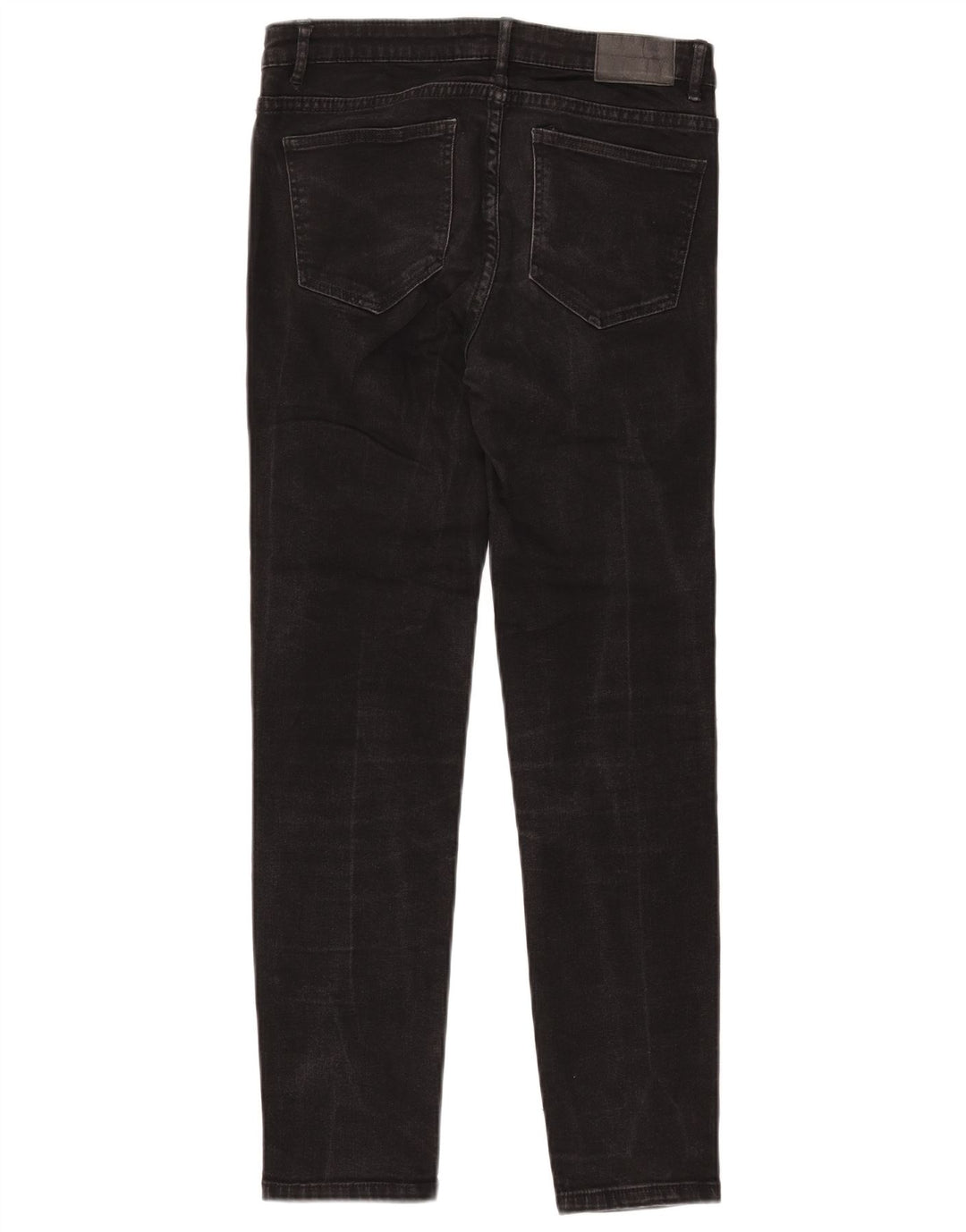 ZARA Jean slim pour femme EU 40 Medium W30 L28 Noir