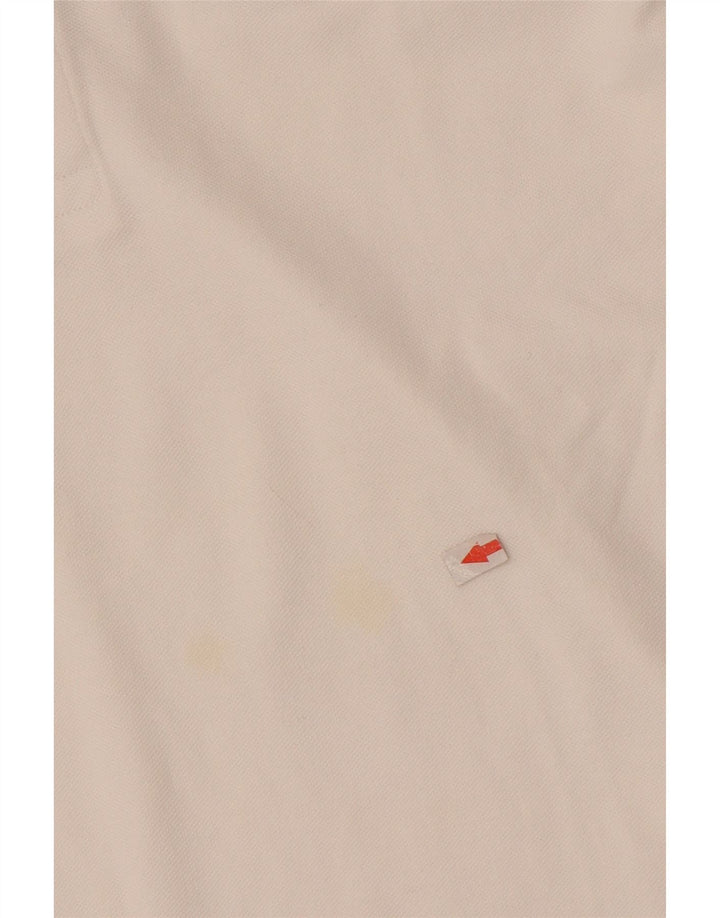 Kappa Polo Homme Petit Blanc Coton