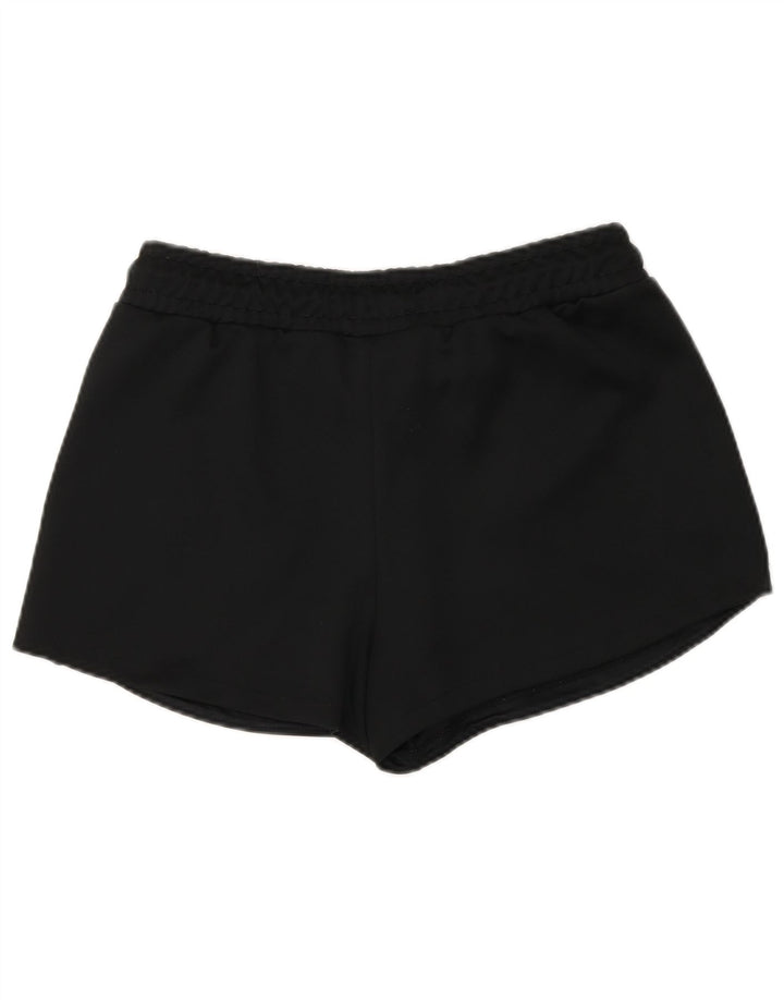 Nike Short de sport graphique pour femme UK 12 Polyester color block noir moyen