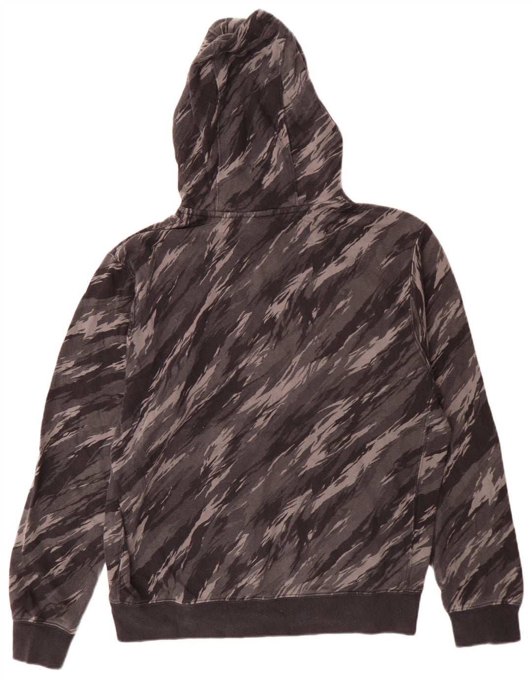 Nike Pull à capuche en coton camouflage gris moyen pour homme