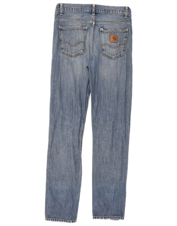 Carhartt Jean slim Texas effet vieilli pour femme W30 L32 en coton bleu