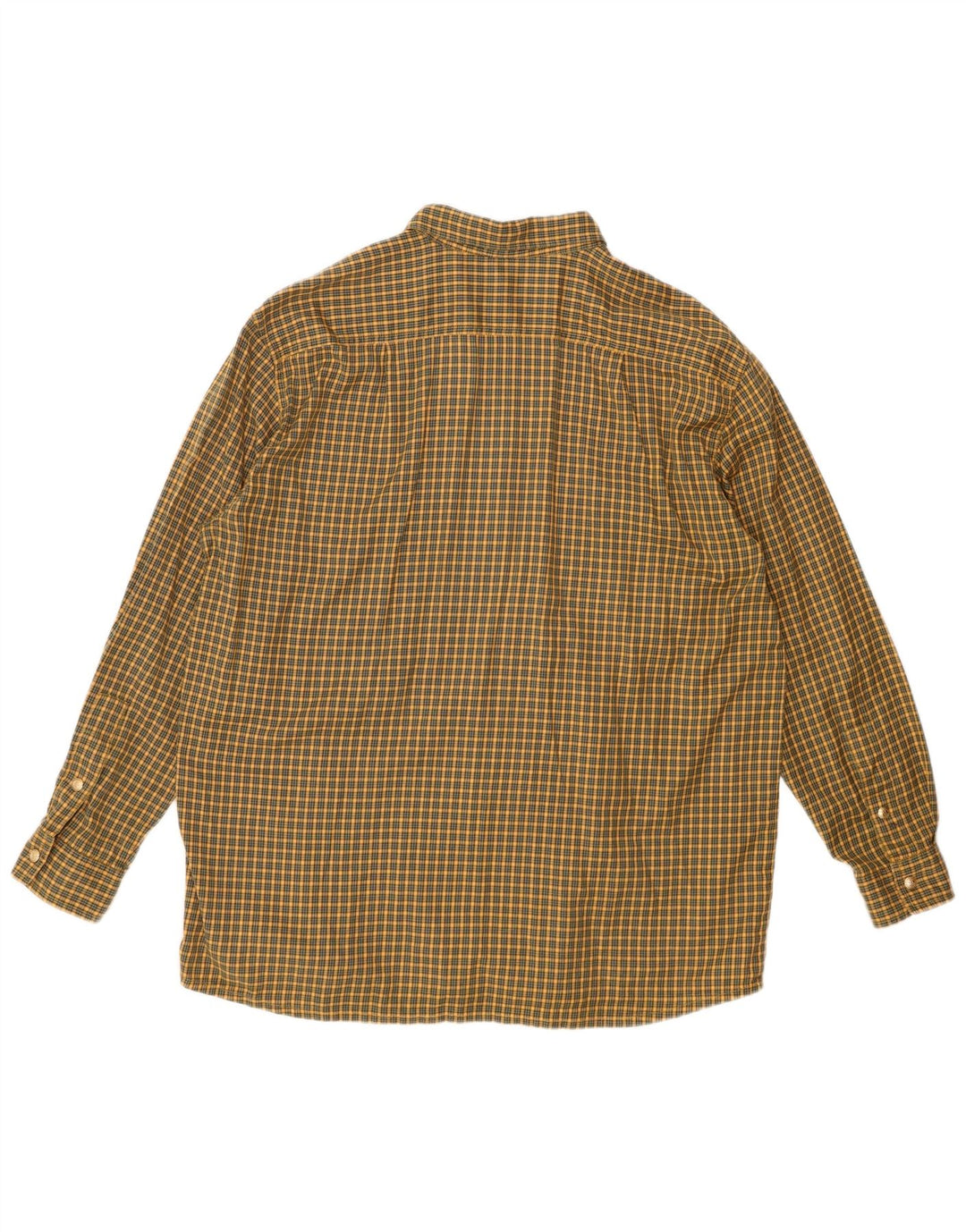 BOGNER Chemise en flanelle pour femme US 18 2XL Jaune à carreaux en coton