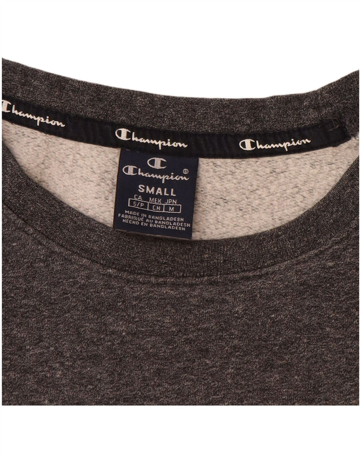 Champion Sweat-Shirt Homme Petit Gris Moucheté Coton