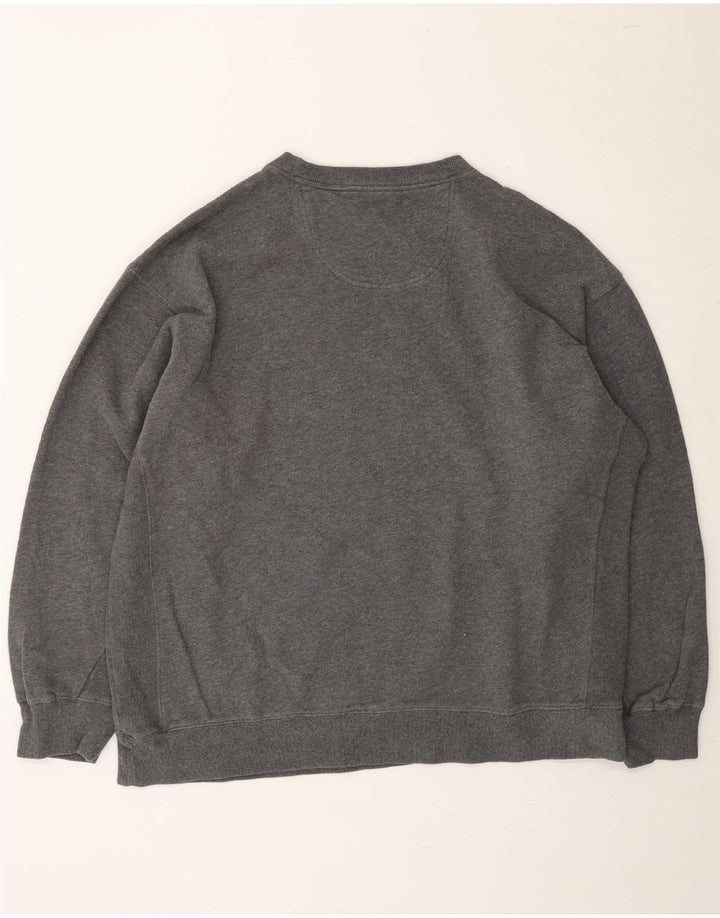 IZOD Mens Sweatshirt Jumper XL Grey Cotton Vintage Izod and Second-Hand Izod from Messina Hembry 