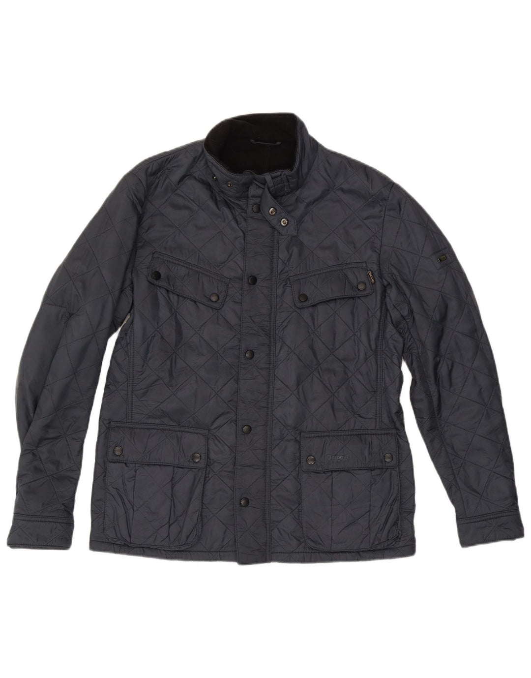 BARBOUR Veste matelassée pour homme UK 40 Large Bleu Marine Polyamide