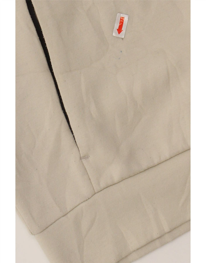 CHAMPION Pull à capuche homme petit coton blanc cassé