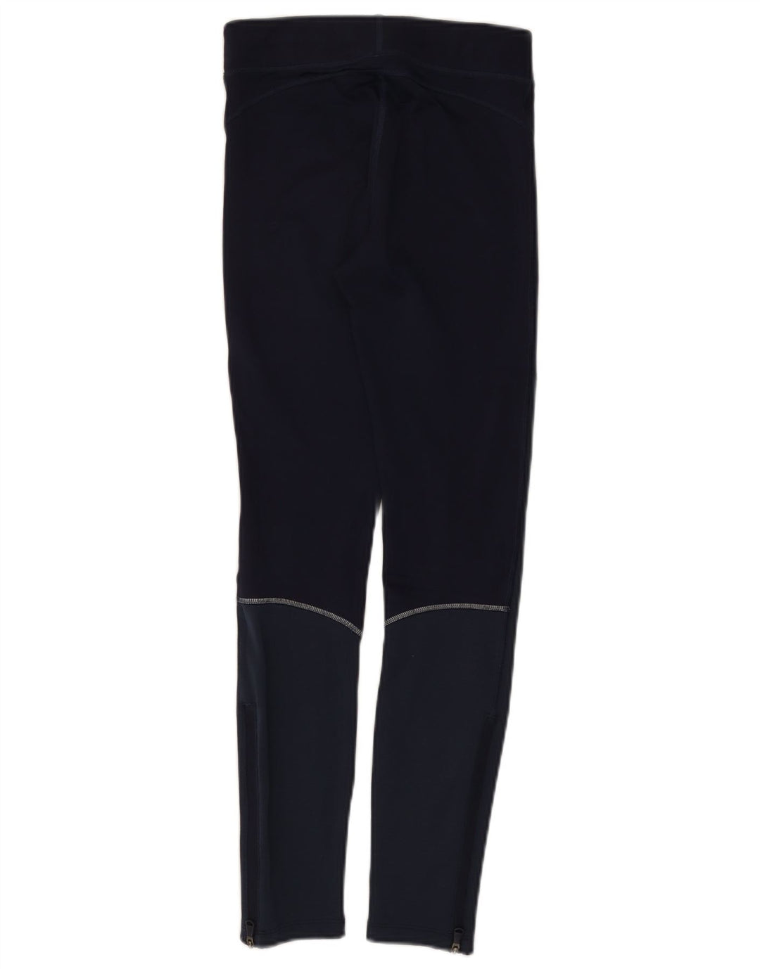 Under Armour Leggings Femme UK 4 XS Bleu Marine Colorblock Polyester