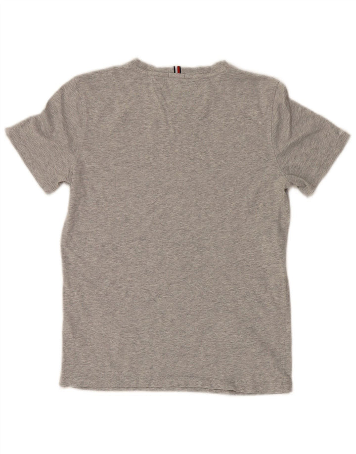 Tommy Hilfiger T-shirt graphique régulier pour garçon 11-12 ans Gris