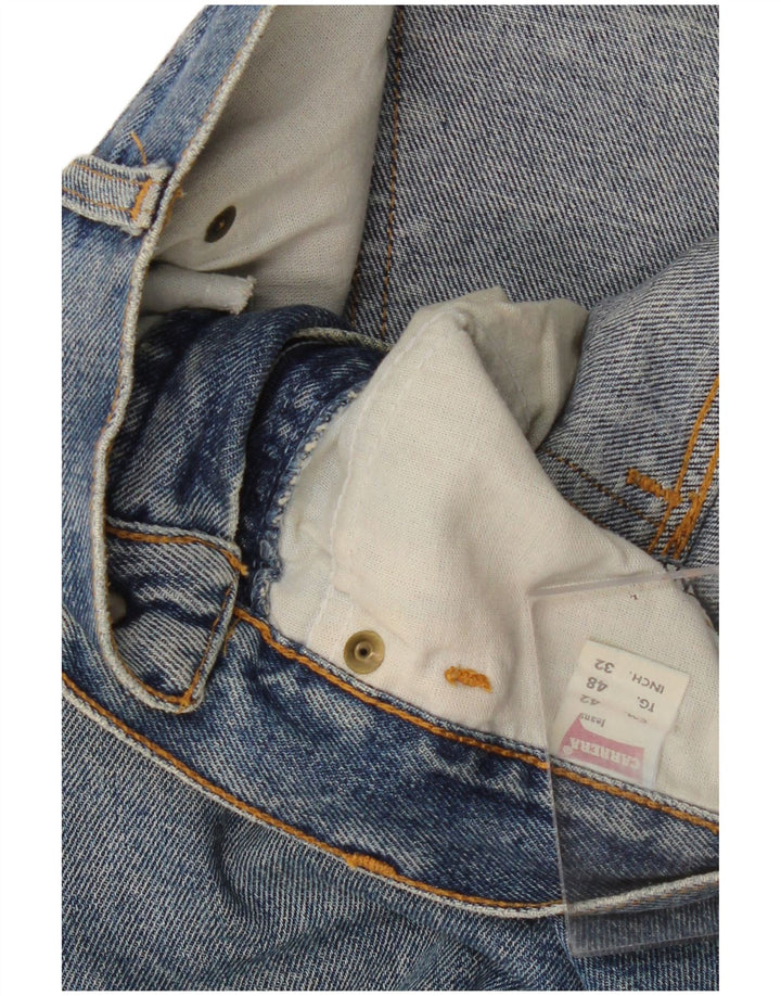 Carrera Jean Droit W32 L30 Bleu Coton Homme