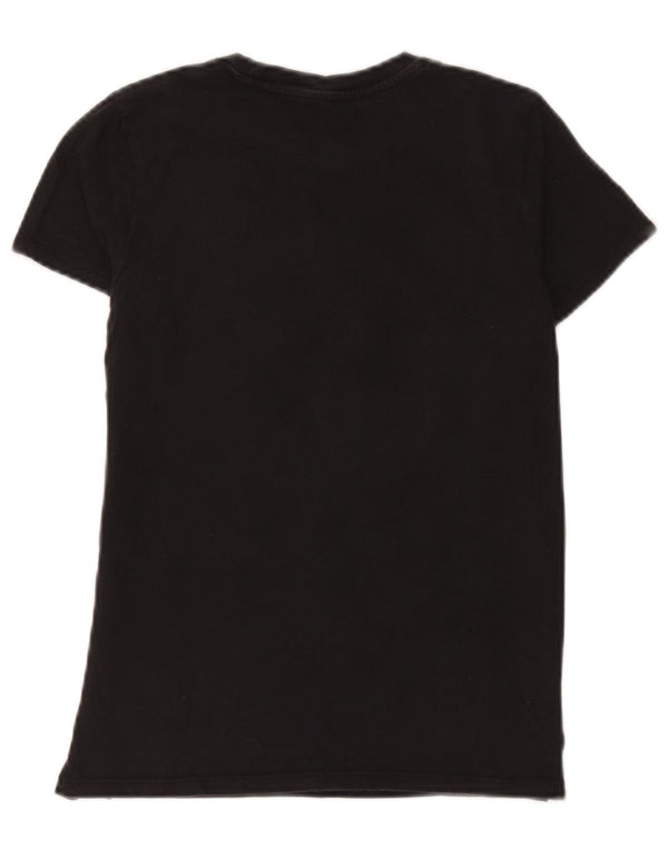 Levi's T-Shirt Graphique Femme UK 6 XS Noir