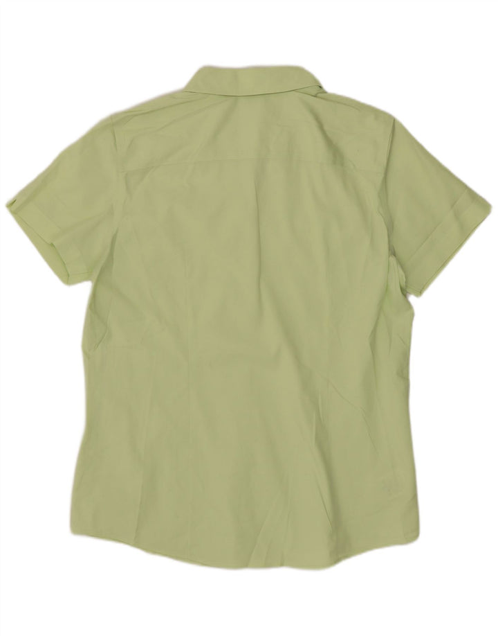 Eddie Bauer Chemise à manches courtes pour femme UK 14 Vert moyen