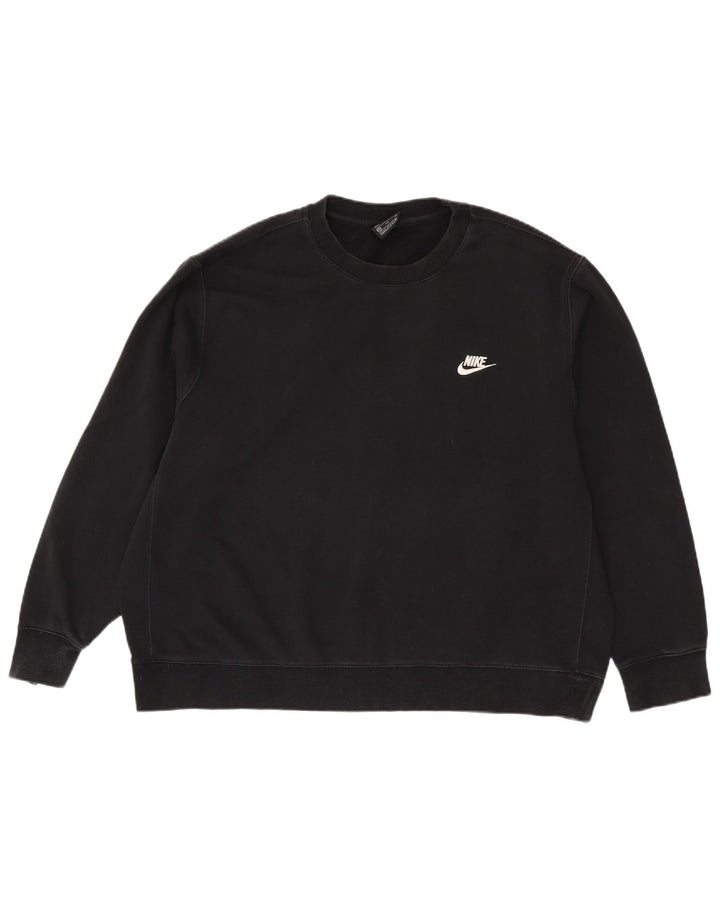 NIKE Sweat-shirt pour homme 2XL en coton noir