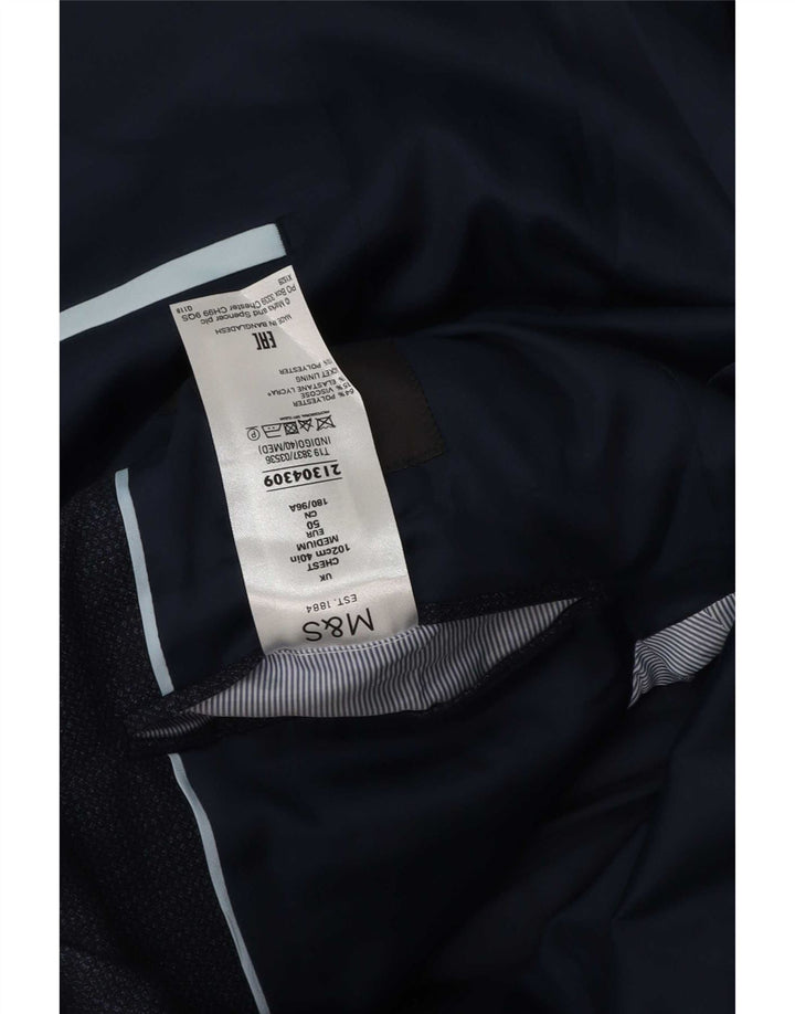 Marks & Spencer Veste blazer à 2 boutons pour homme UK 40 Bleu marine moyen